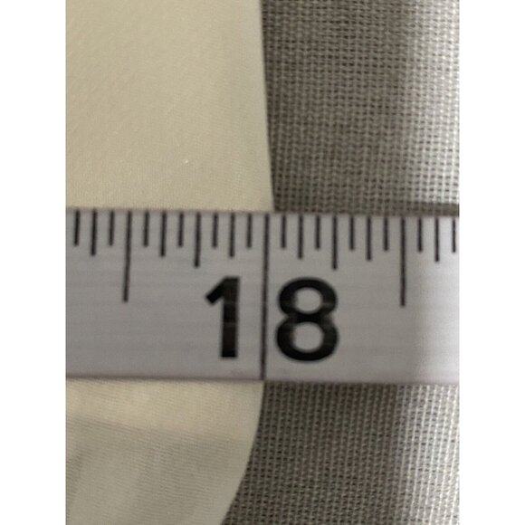 Laundry By Shelli Segal Women’s Shirt Sleeve Blouse Cream Sleeveless Size 0 - Picture 5 of 11